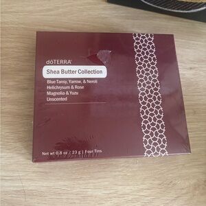Doterra Shea Butter Gift Set - Deep Burgundy